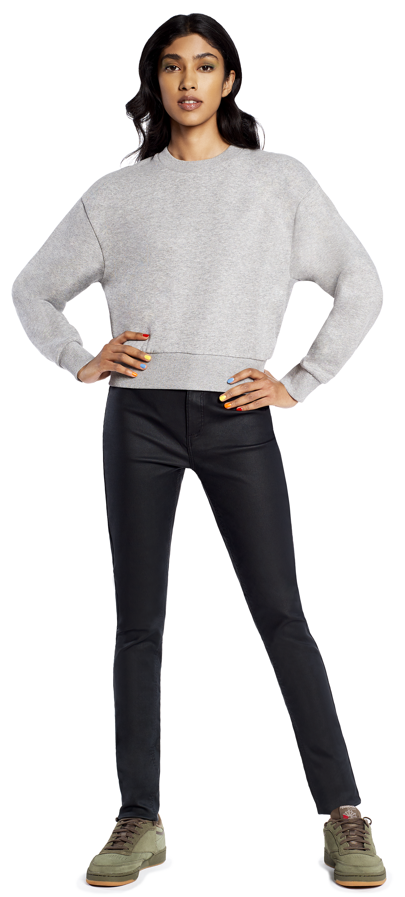 COR63 | WOMEN’S HEAVYWEIGHT CROP SWEATSHIRT